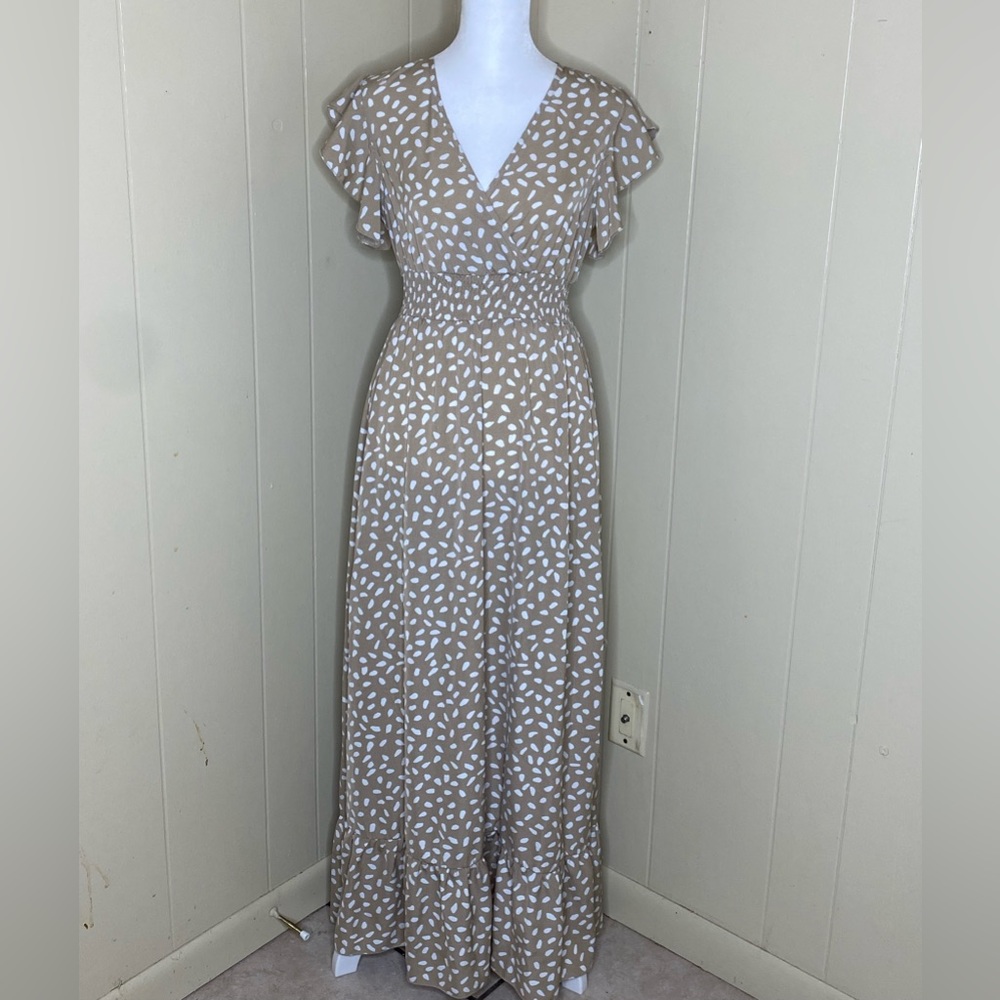Long brown dress
